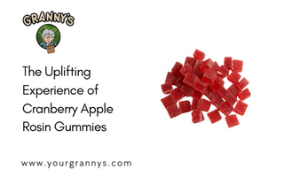The Uplifting Experience of Cranberry Apple Rosin Gummies