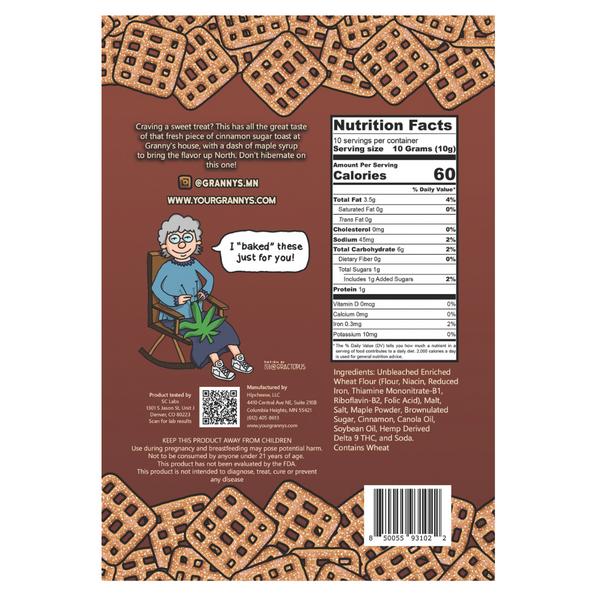 Granny's Maple Cinnamon Sugar Pretzels