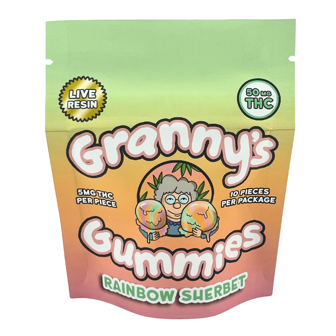 Rainbow Sherbet Gummies